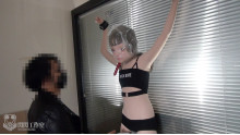 双層マスク 着ぐるみ+MILIYA MASK  拘束多重の窒息真空振動
